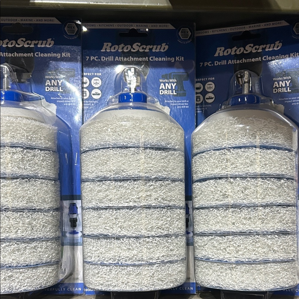 RotoScrub Drill Attachment Cleaning Kit